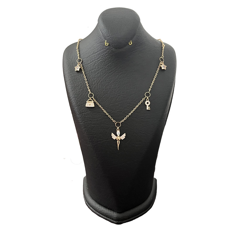 گردنبند زنانه فرشته مدل m9001