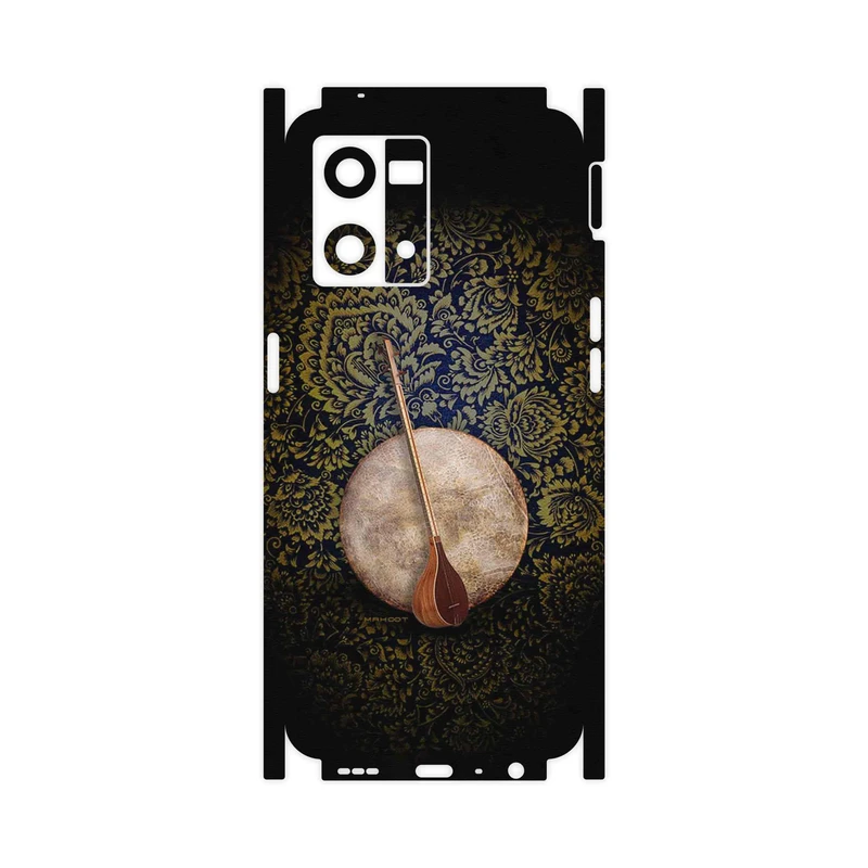برچسب پوششی ماهوت مدل Setar_Daf_Instruments-FullSkin مناسب برای گوشی موبایل اپو Reno 8 4G