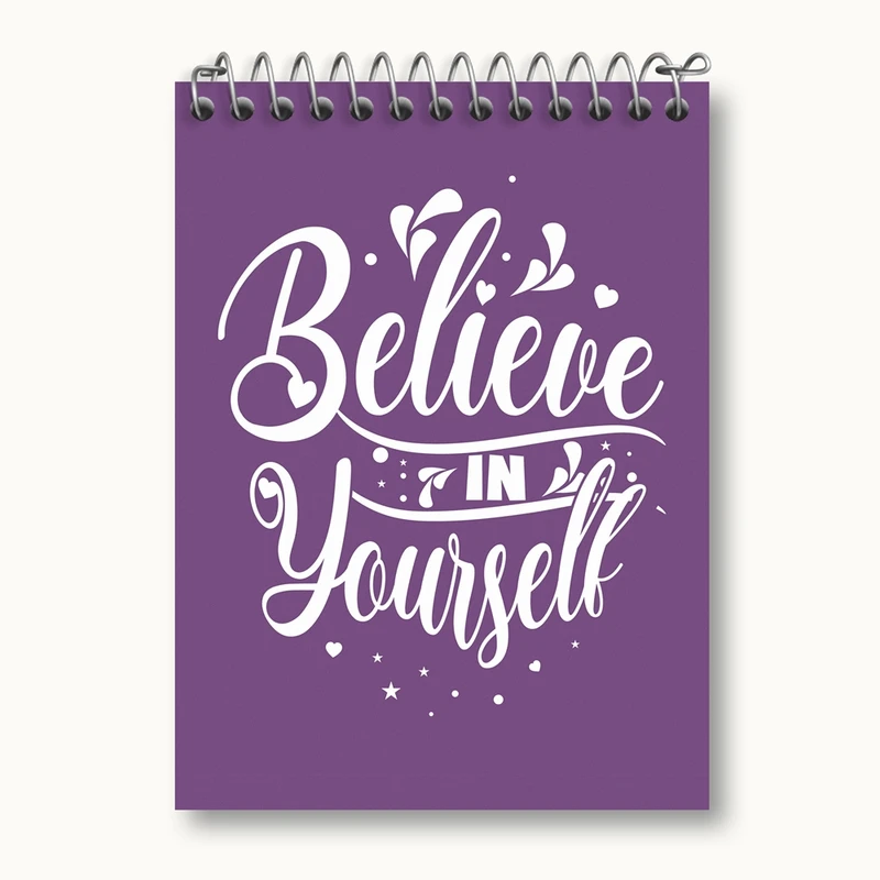 دفتر یادداشت 50 برگ خندالو مدل جملات انگیزشی کد 24829