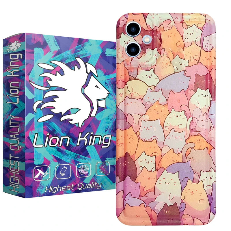 کاور لاین کینگ مدل گربه هااااااا مناسب برای گوشی موبایل سامسونگ Galaxy A05