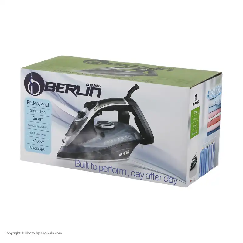اتو بخار برلین مدل BG2009 SI