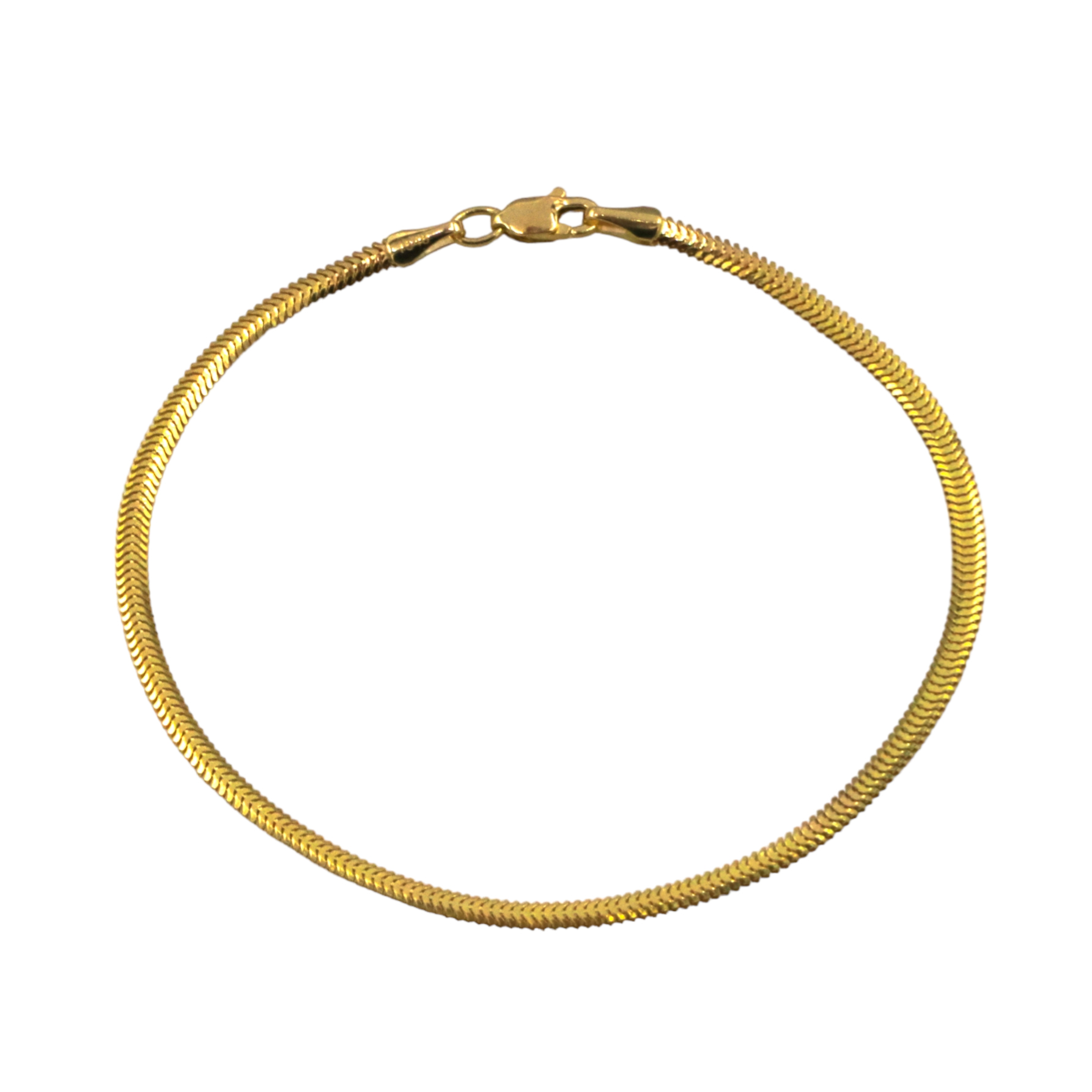 دستبند طلا 18 عیار زنانه مدل ماری ظریف