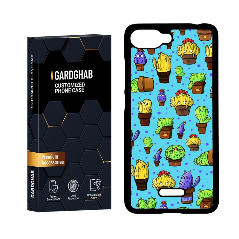 کاور گارد قاب مدل دور ژله ای فانتزی مناسب برای گوشی موبایل شیائومی Redmi 6A