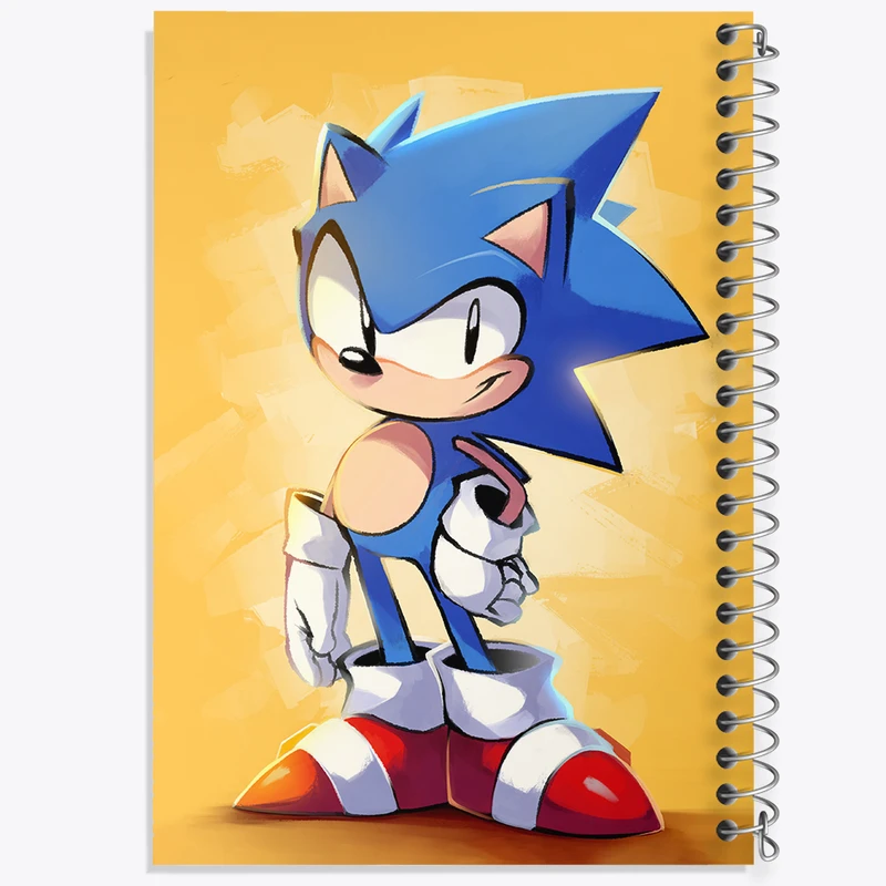 دفتر نقاشی 50 برگ خندالو طرح سونیک (Sonic) کد 37034