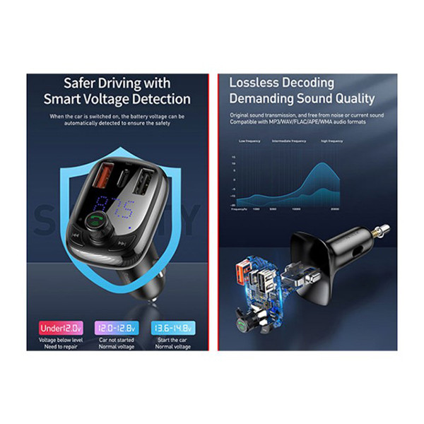 پخش کننده اف ام خودرو باسئوس مدل CCTM-B01