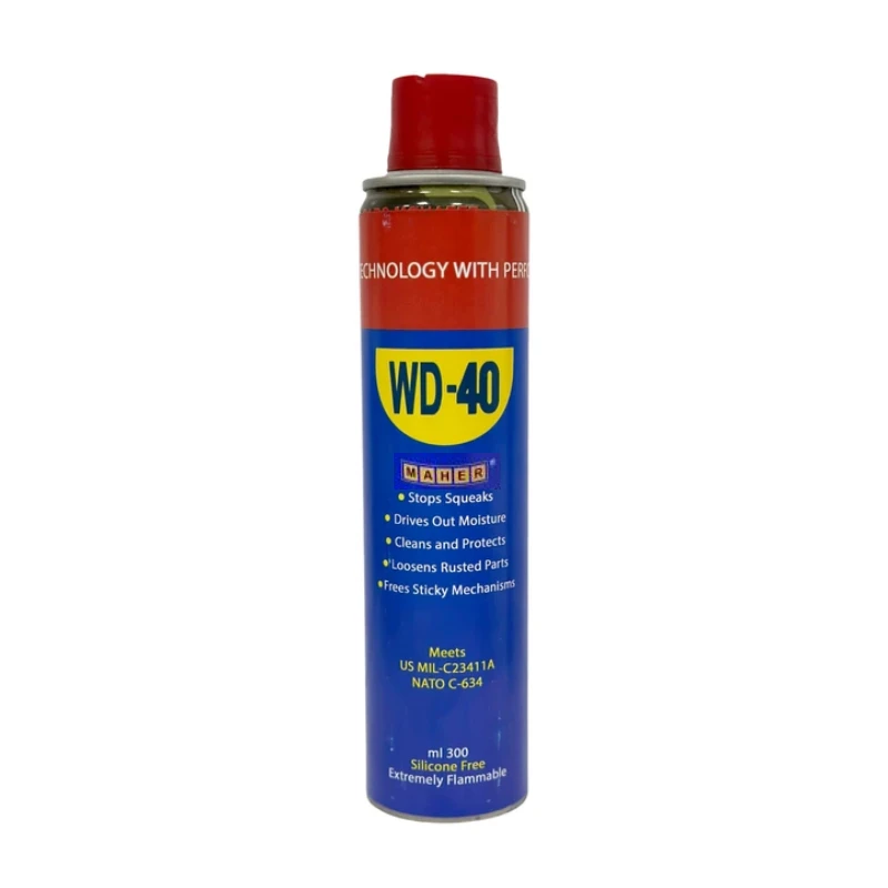 اسپری روان کننده مدل ماهر کد WD40 حجم 300 میلی‌لیتر