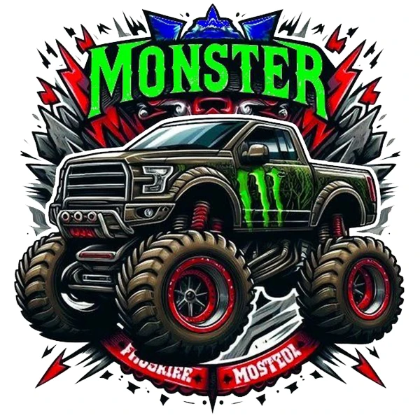   استیکر پارچه و لباس پاد آفرین طرح ماشین کد 3945