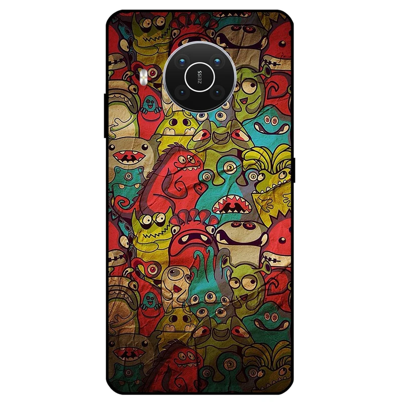 کاور مگافون طرح هیولا مدل 0101 مناسب برای گوشی موبایل نوکیا X10 / X20      