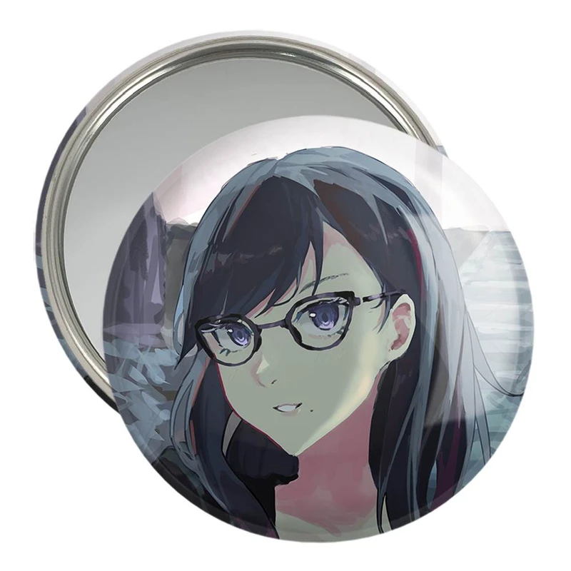 آینه جیبی خندالو مدل هیزورو انیمه سامر تایم رندرینگ SUMMER TIME RENDERING  کد 22294