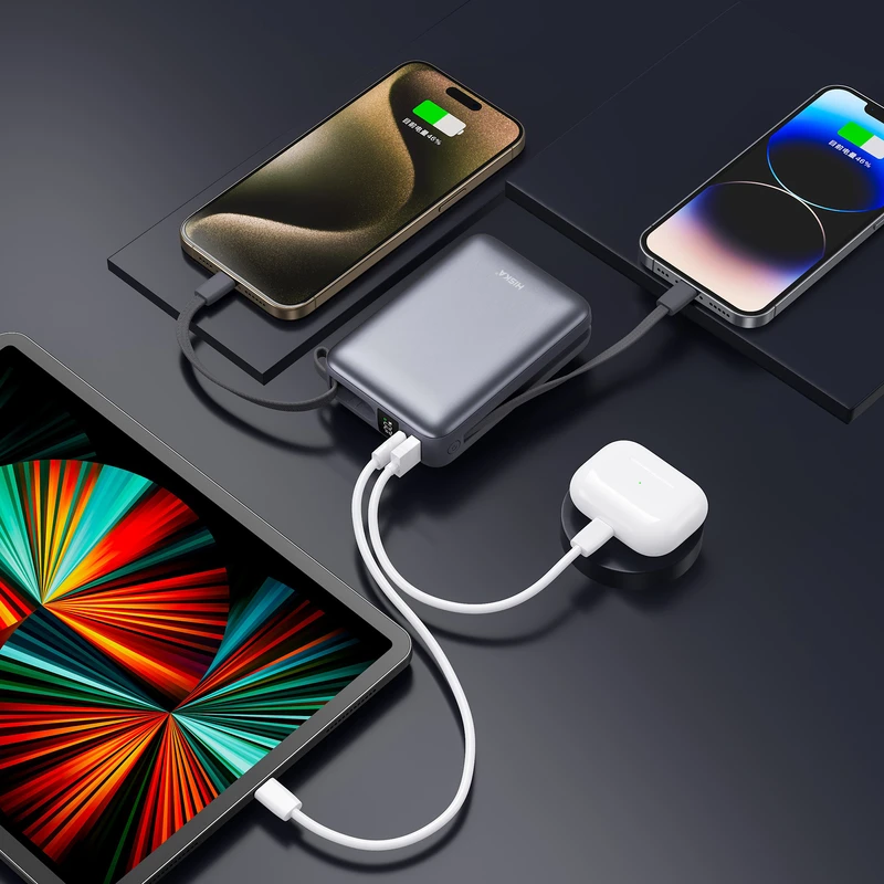 عکس شماره 2 : پاوربانک هیسکا مدل hp-224pd ظرفیت 20000 میلی آمپر ساعت