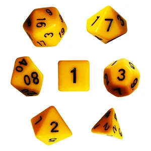 تاس بازی ویز دایس مدل Solid بسته 7 عددی