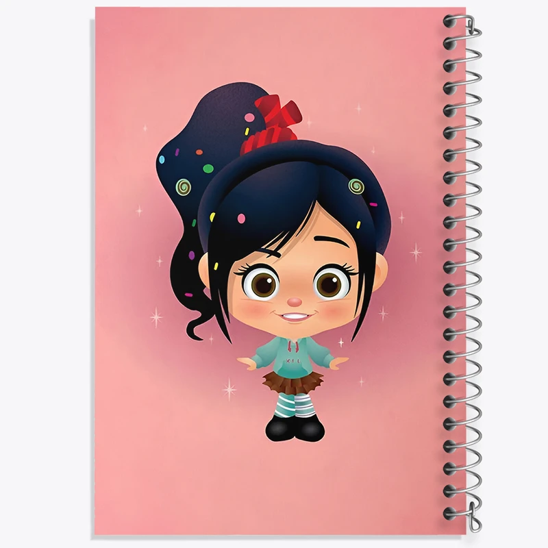 دفتر نقاشی 50 برگ خندالو طرح رالف خرابکار کد N2674