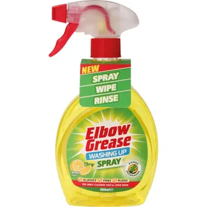 اسپری ظرفشویی البو گریس Elbow Grease با رایحه لیمو حجم 500 میلی لیتر