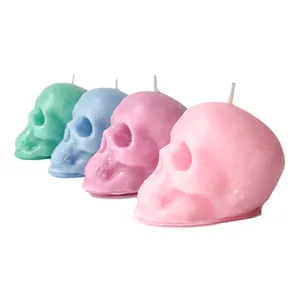 شمع مدل اسکلت جمجمه بسته 4 عددی