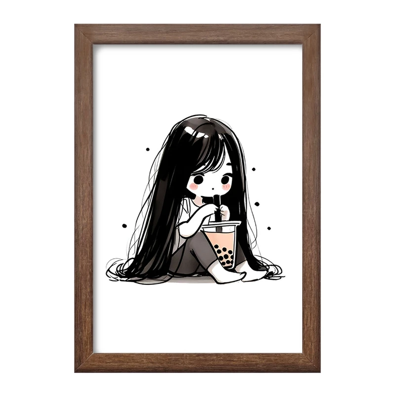 تابلو خندالو طرح دخترانه کد F4193