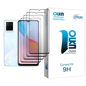 Cooling Olka Glass4 Ceramics Screen Protector For  Y21 Pack Of 4