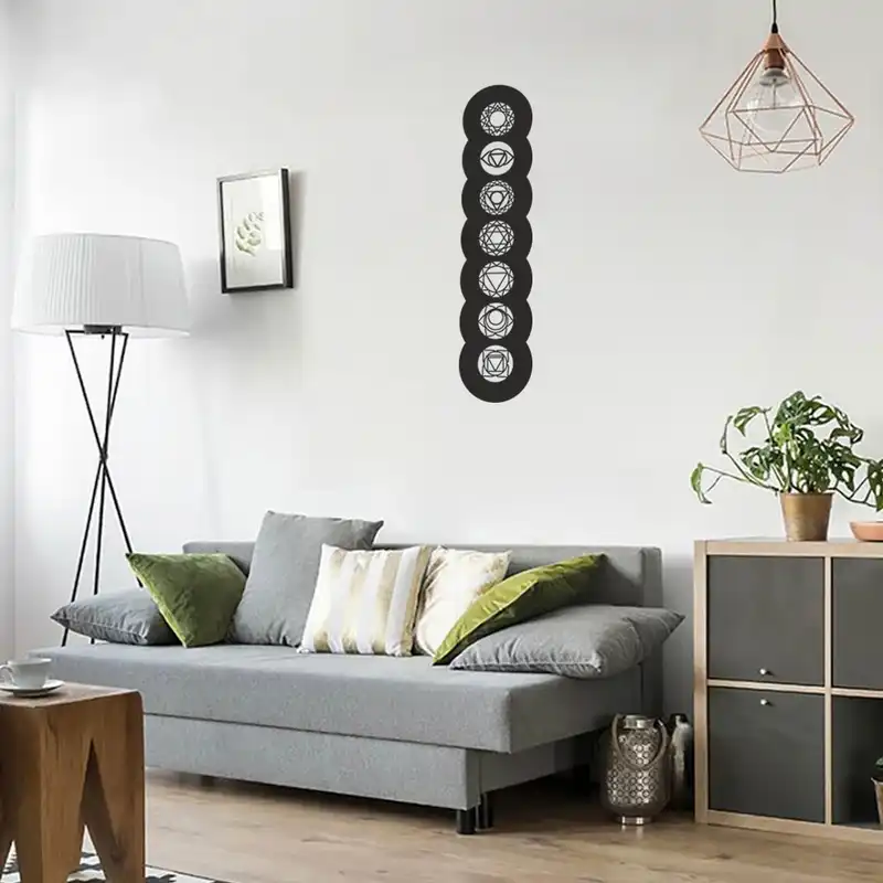 استیکر چوبی طرح چاکرا