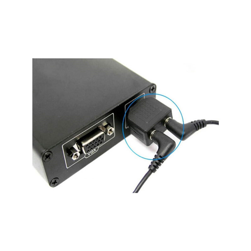 مبدل 1 به 2 AUX مدل AU-14 بسته 2 عددی