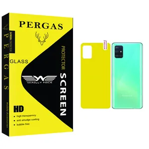 Waily Nice Pergas Glass Back Protector For Samsung a51