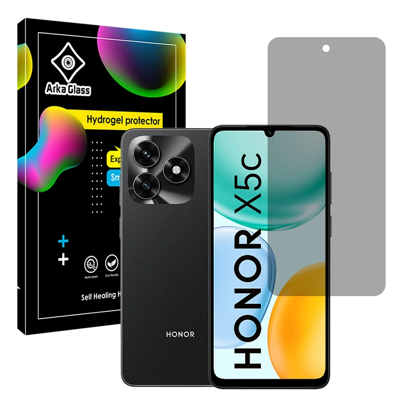 محافظ صفحه نمایش حریم شخصی آرکا گلس مدل Tough مناسب برای گوشی موبایل آنر X5c