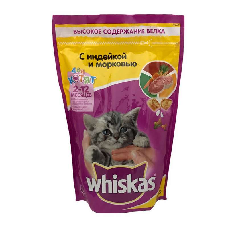 غذای خشک گربه ویسکاس مدل کیتن وزن 350 گرم