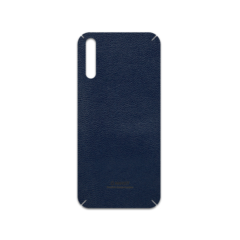 برچسب پوششی ماهوت مدل Deep-Blue-Leather مناسب برای گوشی موبایل هوآوی Y8p