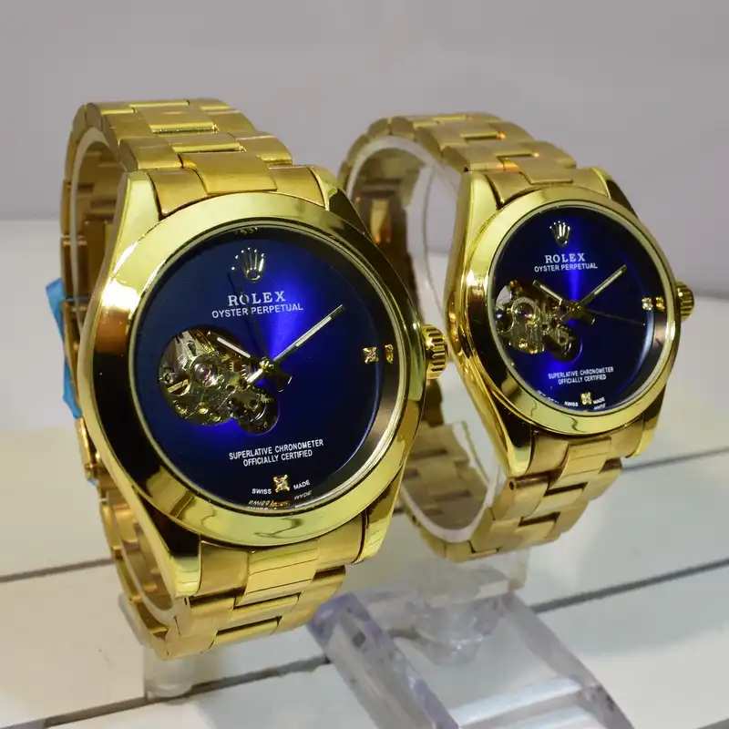 ست ساعت مچی عقربه ای زنانه و مردانه مدل OYSTER-78488