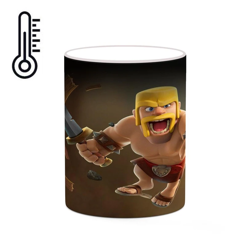 ماگ حرارتی کاکتی مدل بازی کلش آف کلنز Clash Of Clans کد mgh27978