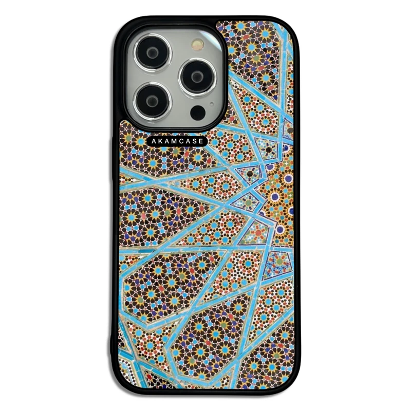 کاور آکام مدل AMC-WA14PRO-MOSAIC-27 مناسب برای گوشی موبایل اپل iPhone 14 Pro