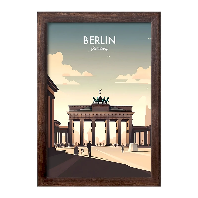 تابلو خندالو طرح برلین (Berlin) کد F6322