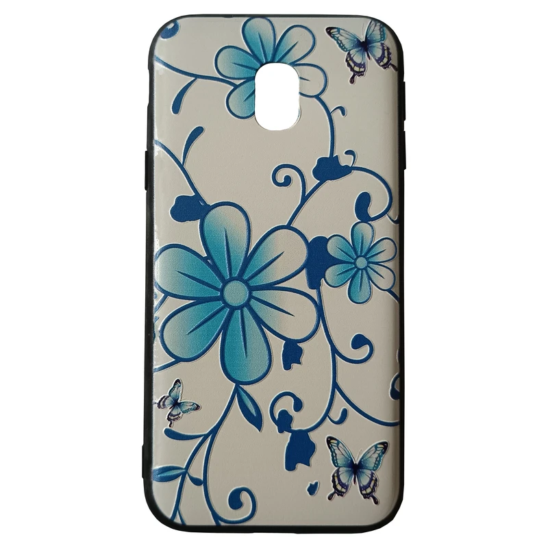 کاور مدل فانتزی کد 32-0 طرح گل مناسب برای گوشی موبایل سامسونگ Galaxy J3 Pro 2017/J330/J3 2017