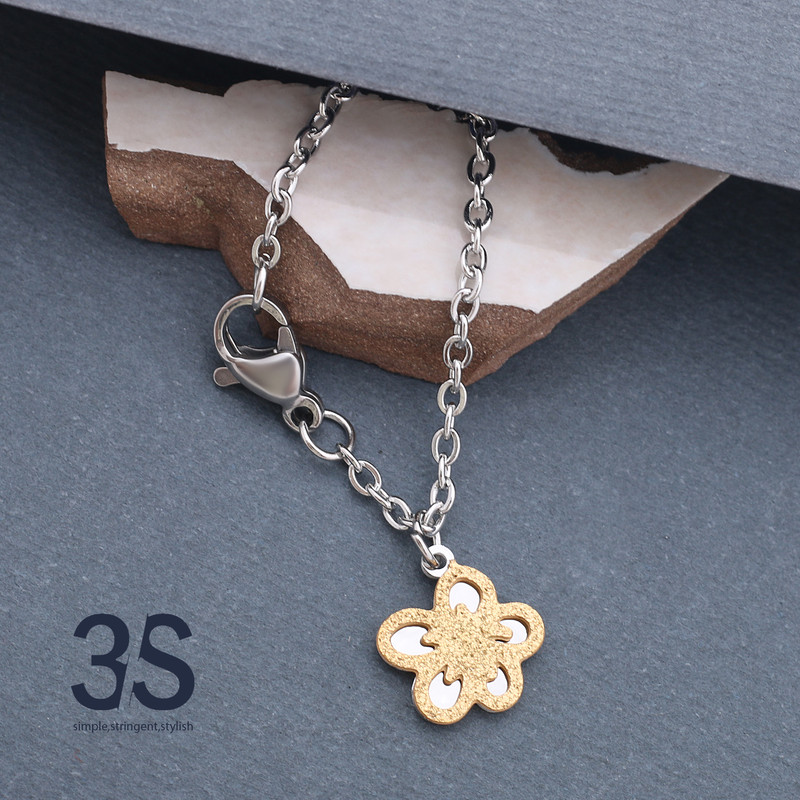 آویز ساعت زنانه طرح گل کد 574