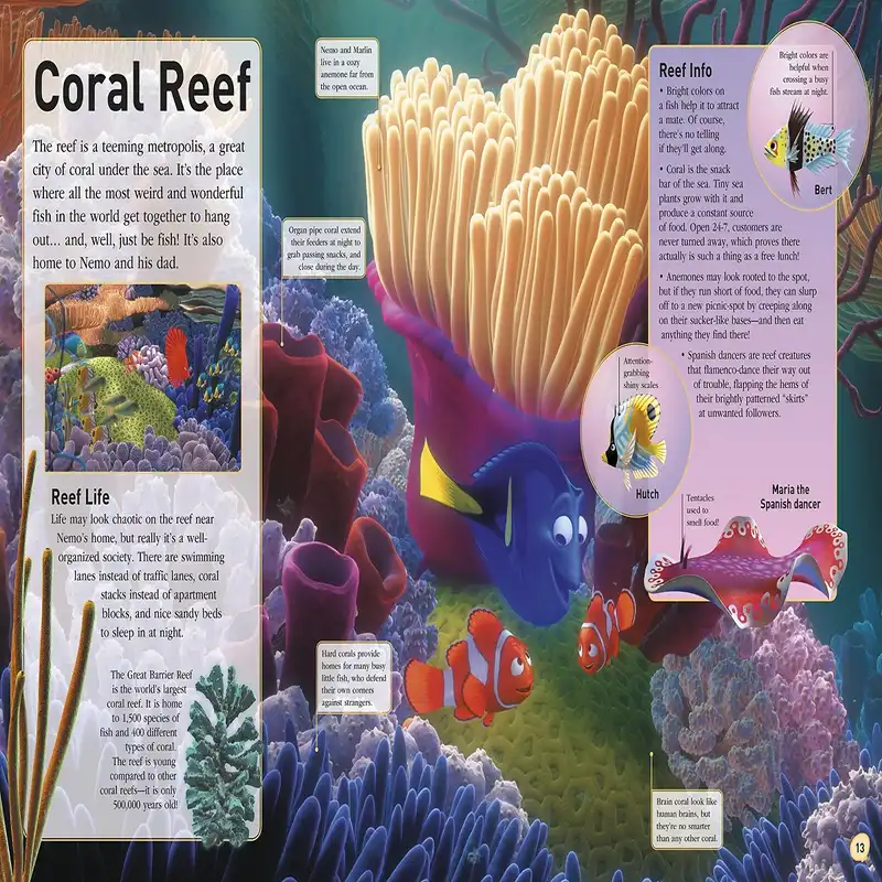 مجله Disney Pixar Finding Nemo: The Essential Guide, 2nd Edition مارچ 2016