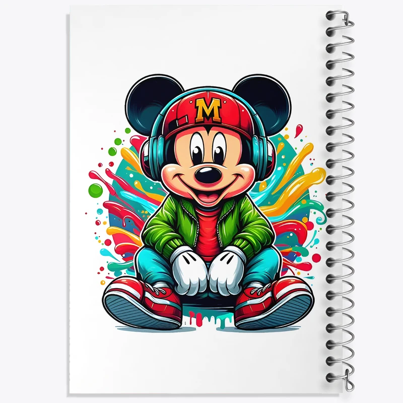 دفتر لیست خرید 50 برگ خندالو طرح میکی موس کد N5087