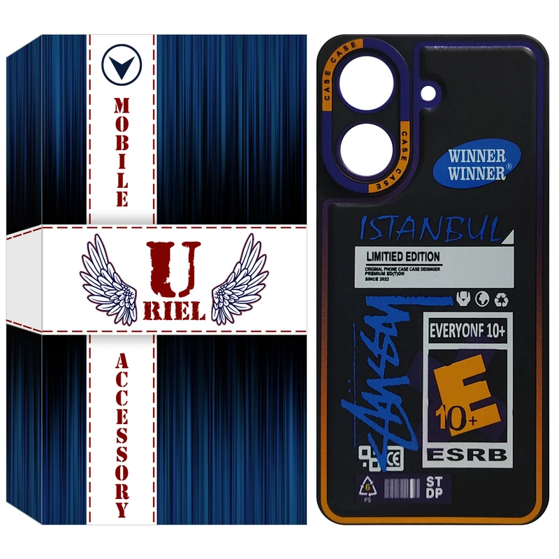 کاور یوریل مدل TRB کد 1 مناسب برای گوشی موبایل شیائومی Redmi 13C 4G / Poco C65