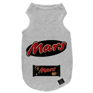 لباس سگ و گربه 27 طرح Mars Chocolate کد MH808 سایز M