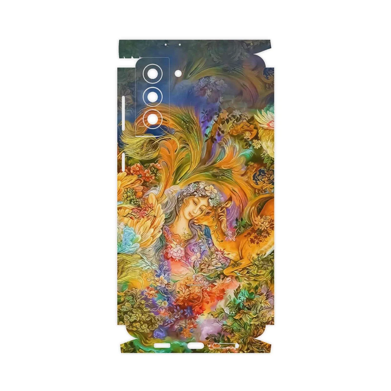 برچسب پوششی ماهوت مدل Persian miniature 3-FullSkin مناسب برای گوشی موبایل سامسونگ Galaxy S21 Plus 5G