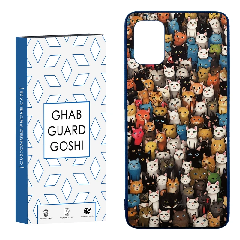 کاور قاب گارد گوشی طرح گربه کد TPU-293 مناسب برای گوشی موبایل سامسونگ  Galaxy A51