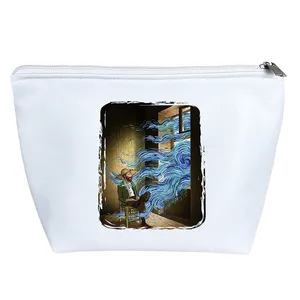 کیف لوازم آرایش دخترانه خندالو مدل ونسان ونگوگ کد 5549