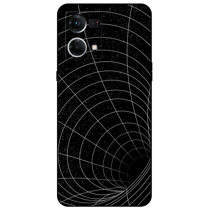 کاور مگافون طرح کرم چاله مدل 8108 مناسب برای گوشی موبایل اوپو Reno 7