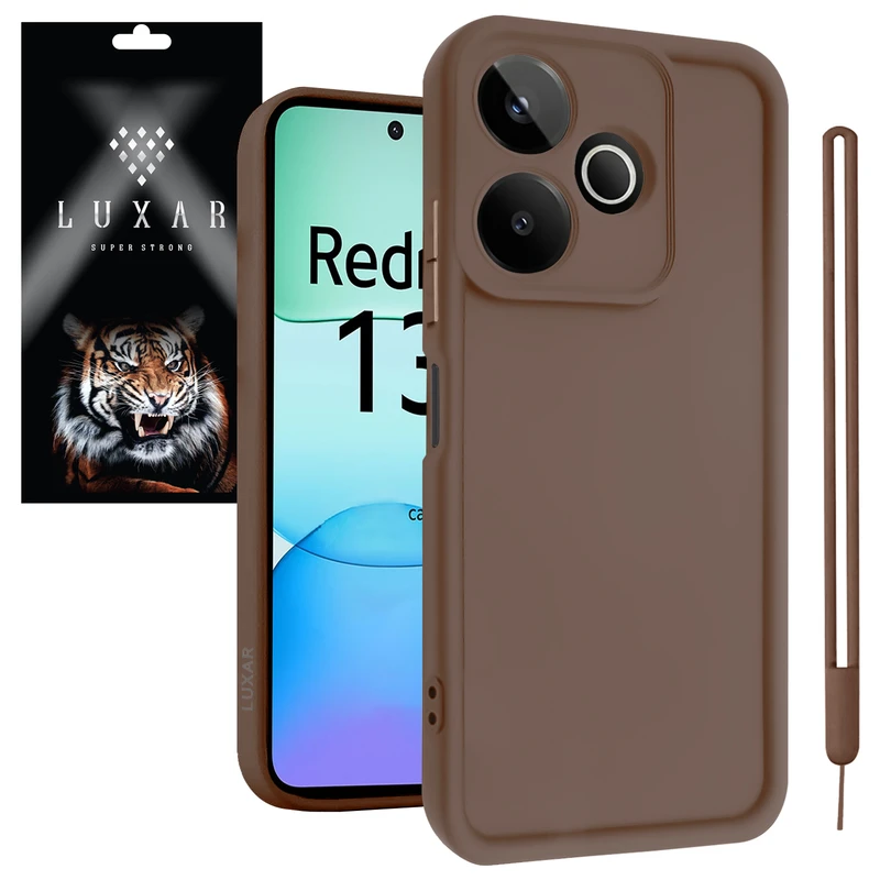 کاور لوکسار مدل note13 -Puffer band طرح بند دار مناسب برای گوشی موبایل شیائومی Redmi Note 13 4G