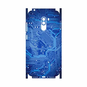 MAHOOT Blue Printed Circuit Board-FullSkin Cover Sticker for Xiaomi POCOPHONE F1