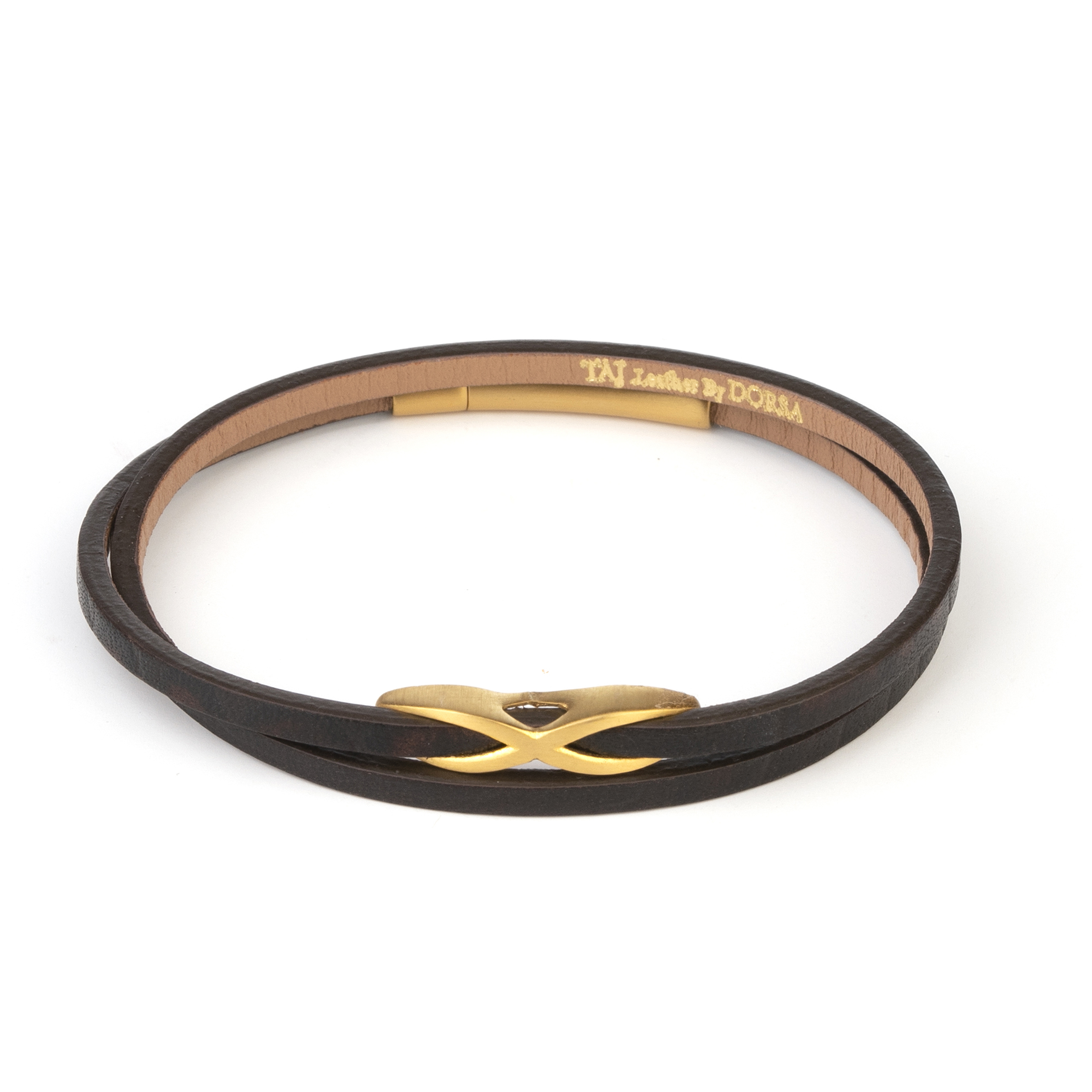دستبند طلا 18 عیار مردانه تاج مدل G265