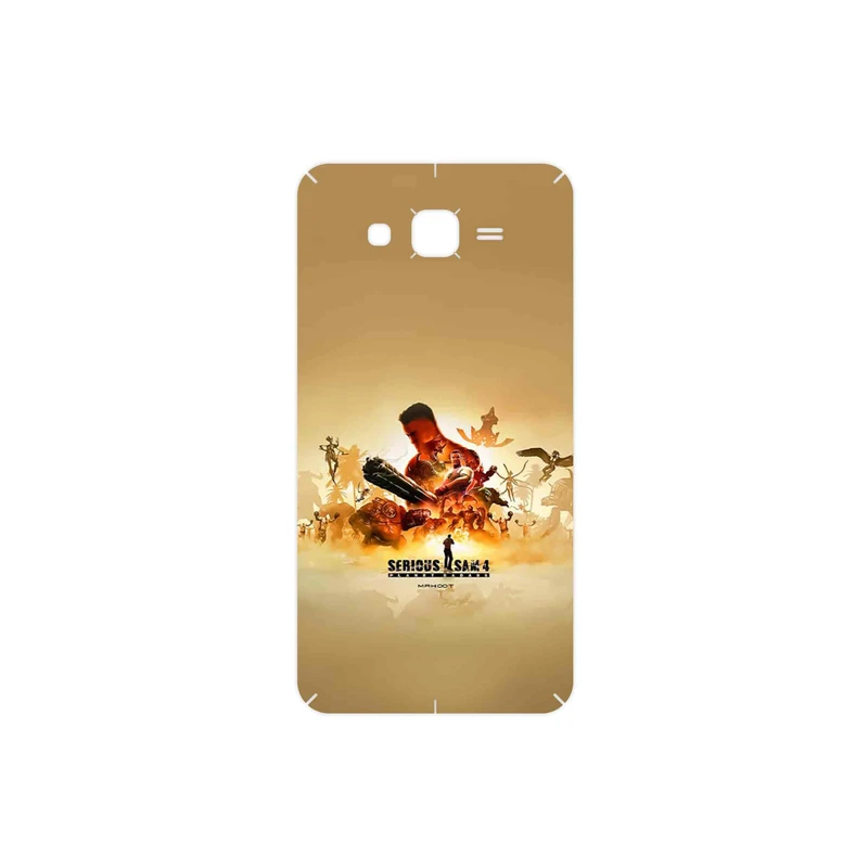 برچسب پوششی ماهوت مدل Serious Sam Game Series مناسب برای گوشی موبایل سامسونگ Galaxy J7 2015