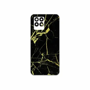 MAHOOT Graphite-Gold-Marble Cover Sticker for Realme 8 Pro