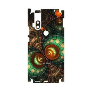MAHOOT Mathematical Geometric Shape 3-FullSkin Cover Sticker for Motorola One Hyper