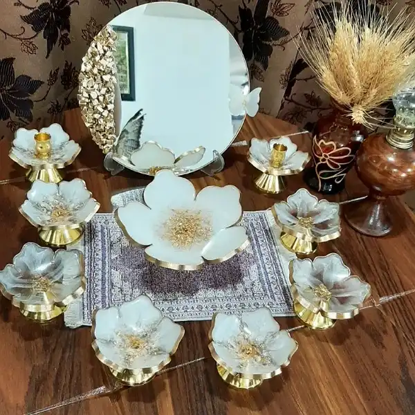 قالب رزین اپوکسی مدل هفت سین کد 7008 مجموعه 6 عددی