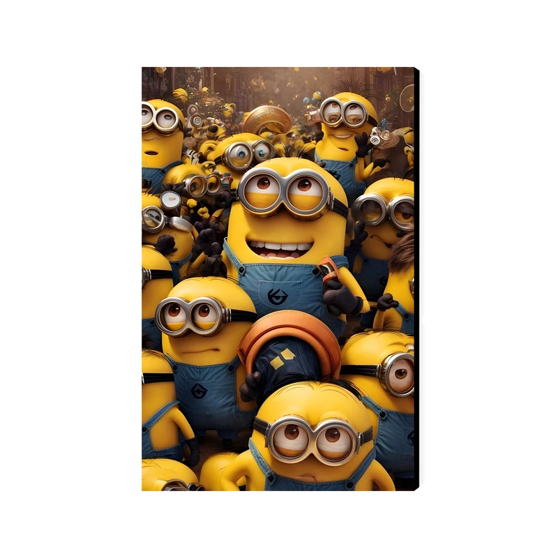 تابلو شاسی عرش مدل فانتزی مینیون ها کد As4720