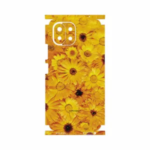 MAHOOT Yellow-Flower-FullSkin Cover Sticker for Xiaomi 11 Lite 5G NE