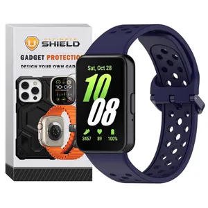 بند آلتیمیت شیلد مدل Nk Silic مناسب برای ساعت هوشمند سامسونگ Galaxy FIT 3 30mm
